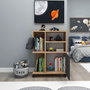 Hanah Home Rebusa Armario Multiusos Pino Atlántico y Antracita